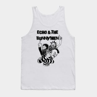 Punk Rock Man Of Echo & The Bunnymen Tank Top